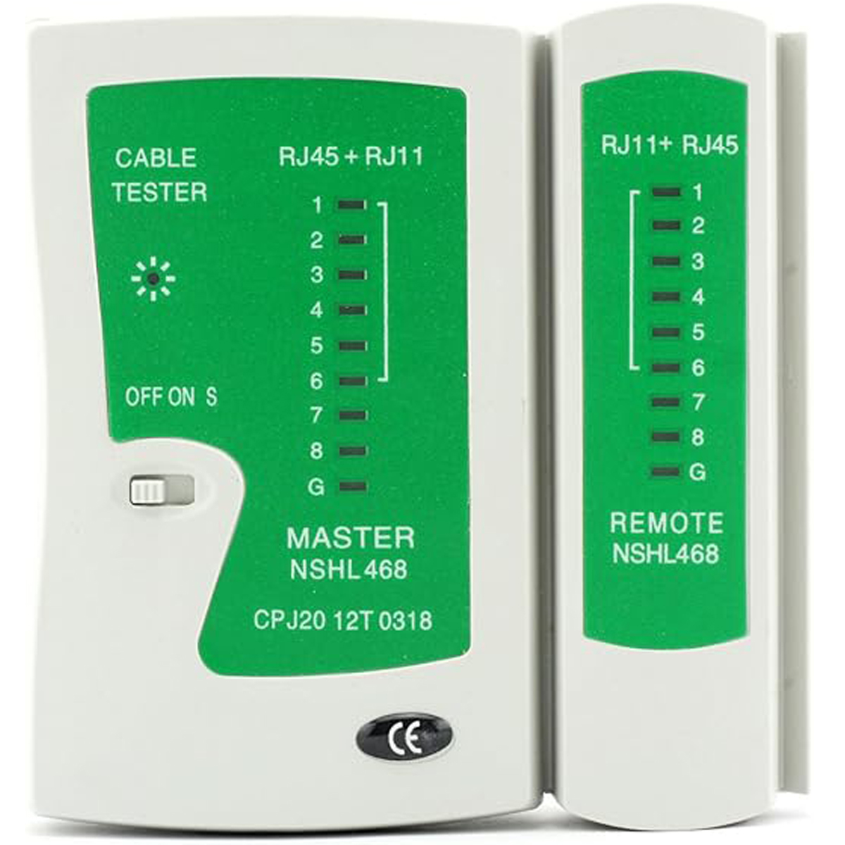 تیستر کیبل شبکه – Network Cable Tester RJ45 RJ11 RJ12 CAT5/6 UTP LAN