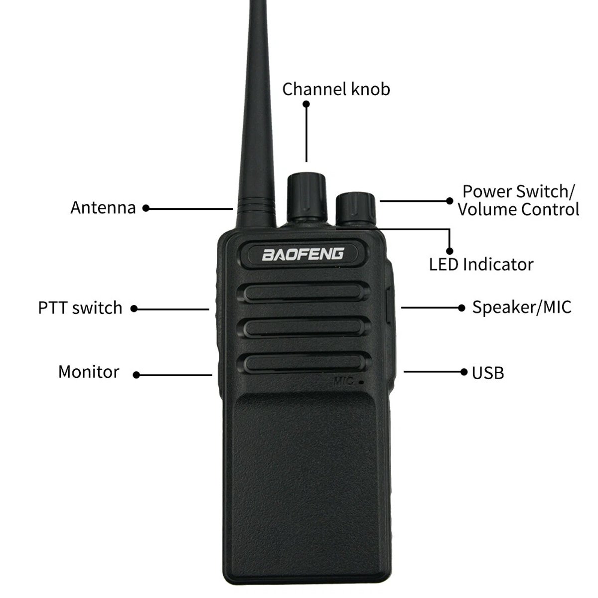 مخابره بایوفنگ Baofeng BF-C5 Walkie Talkie