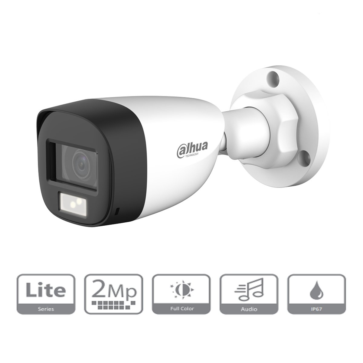 کمره امنیتی داهوا Dahua Wired 2MP Full Colour HD Bullet Camera
