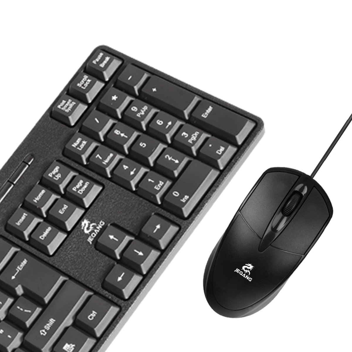 کیبورد سیم‌دار USB – سازگار با کمپیوتر و لپتاپ