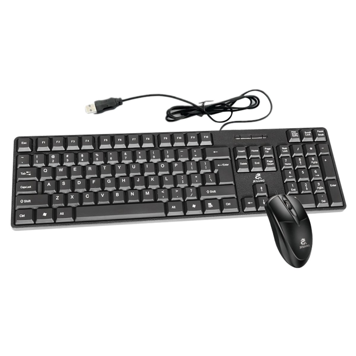 کیبورد سیم‌دار USB – سازگار با کمپیوتر و لپتاپ